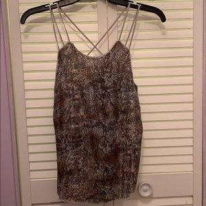 ASTR sequin snake top